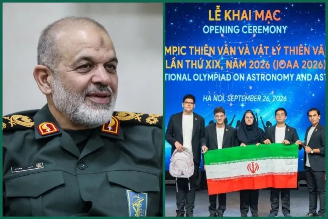 پیام تبریک سردار وحیدی به مناسبت درخشش تیم ملی المپیاد نجوم و اخترفیزیک ایران