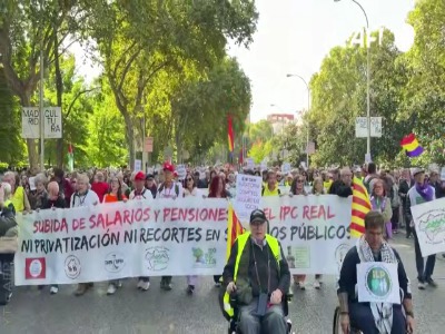 اعتراضات در اسپانیا ادامه دارد