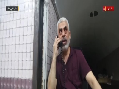 اشک‌های شهید یحیی السنوار در پی توافق آتش‌بس نبرد سیف‌القدس